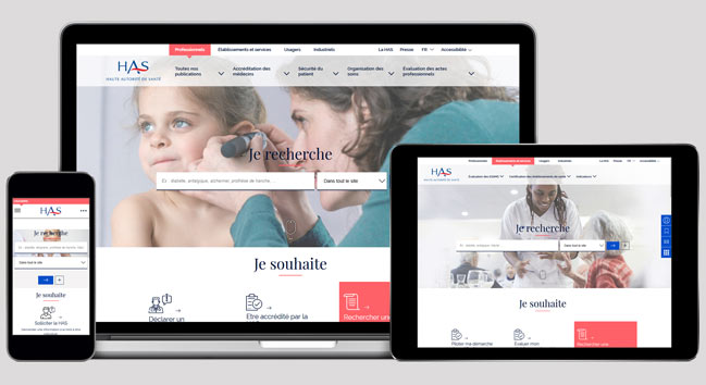 La HAS lance son nouveau site