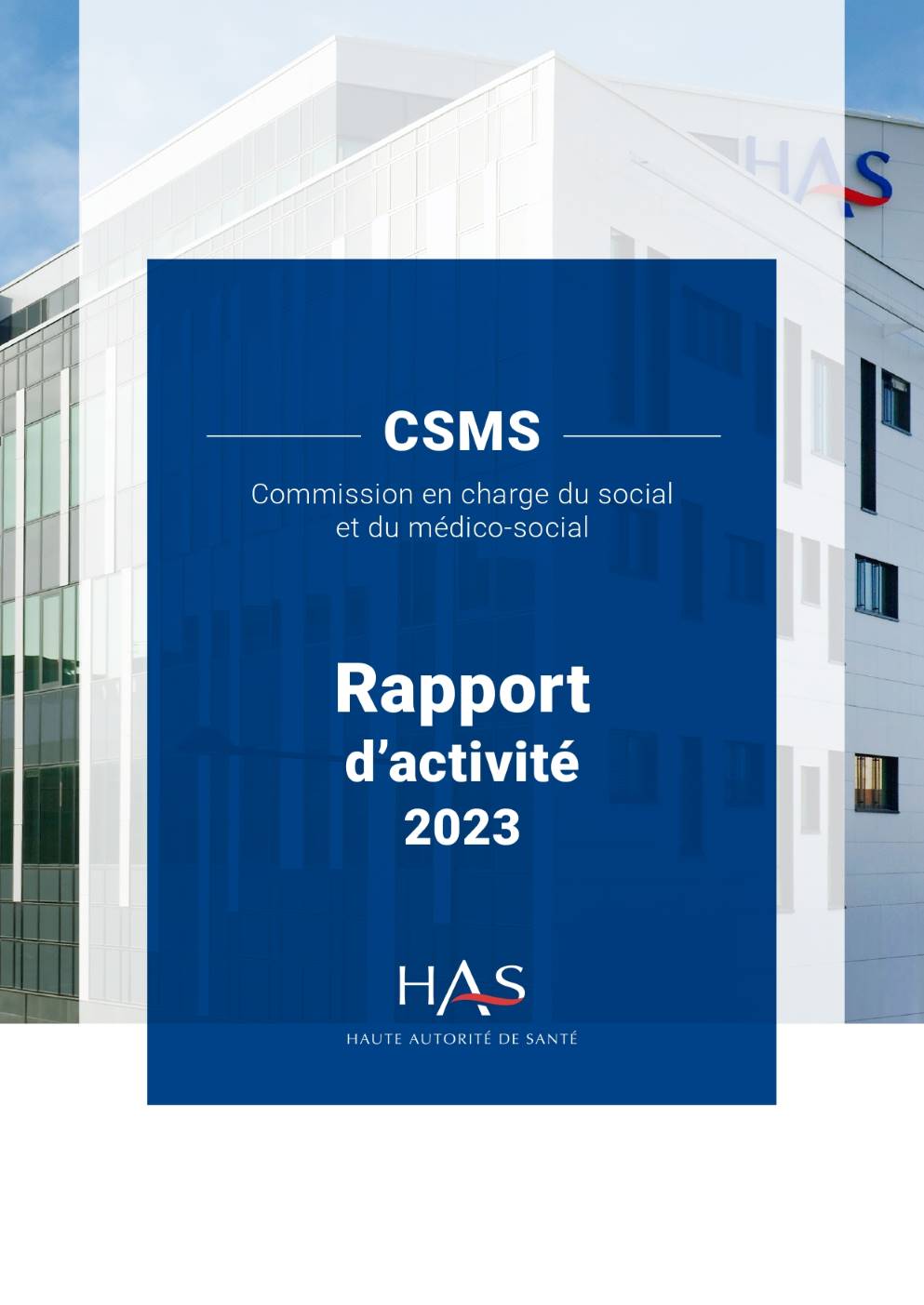 couverture RA CSMS 2023